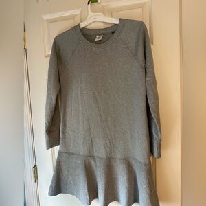 CABI Heather Gray sweatshirt dress or long shirt